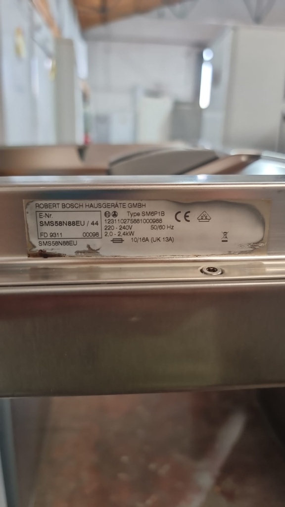 LAVAVAJILLAS BOSCH INOX 60 CM