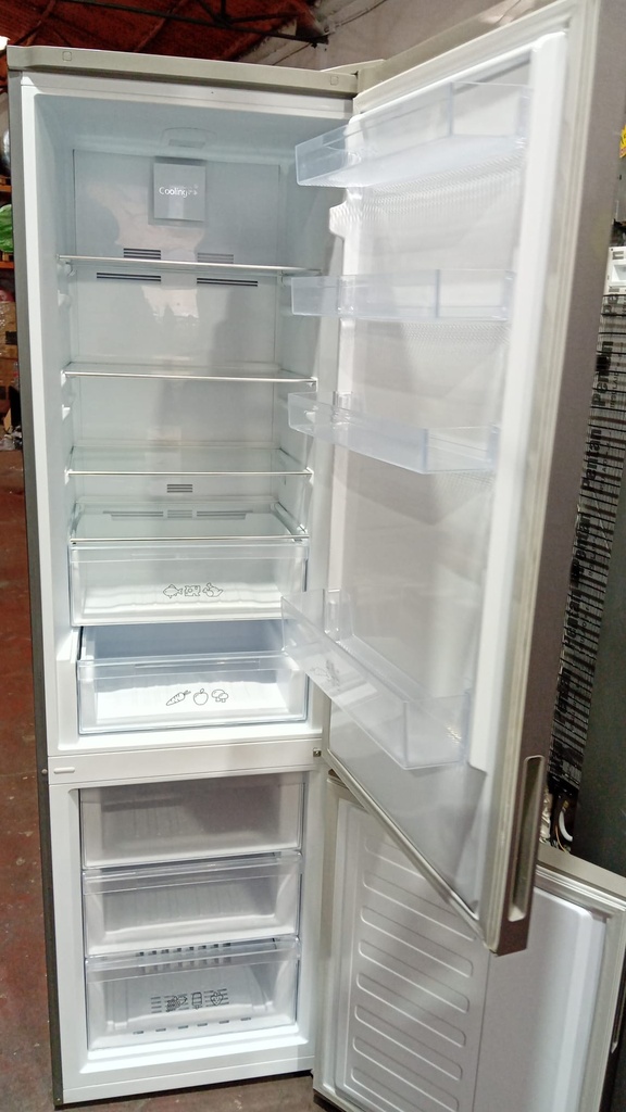 7522820097 FRIGORÍFICO COMBI 200X60 CM SAIVOD K60406NE NO FROST INOXIDABLE CON DISPLAY FRONTAL