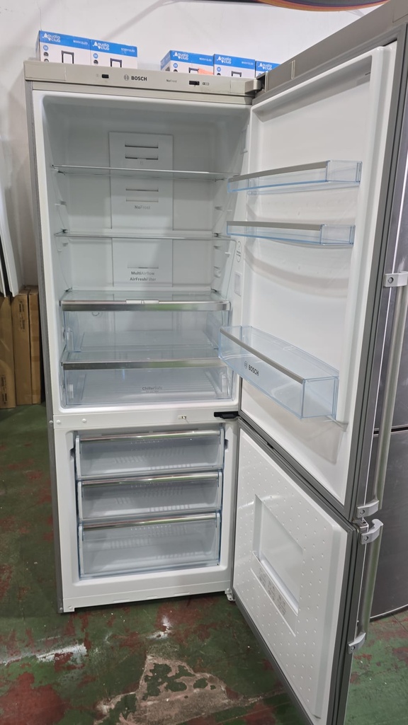 FRIGORIFICO COMBI 185X70 CM BOSCH ACERO INOX NO FROST MOD. KGN46AI22