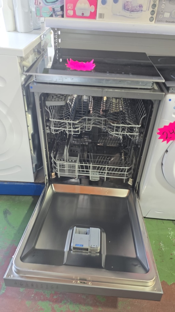 LAVAVAJILLAS SAIVOD 60 CM 14 CUBIERTOS ACERO INOX MODELO LVT8210INOX