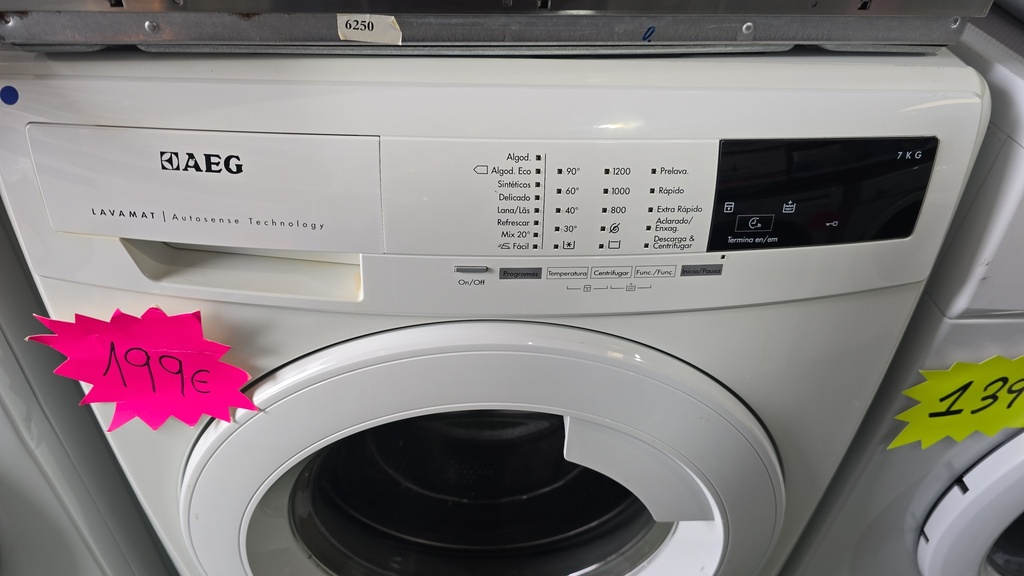 LAVADORA 7 KG AEG MODELO L68270FL