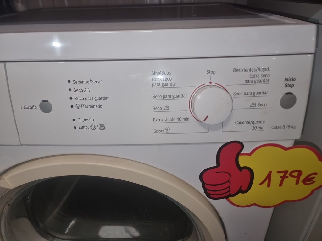 R361843 Secadora 8 kg bosch condensación maxx 8