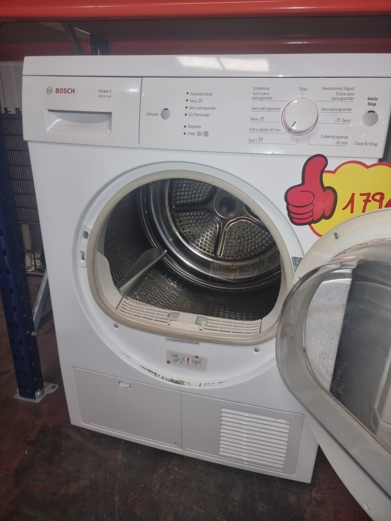 R361843 Secadora 8 kg bosch condensación maxx 8