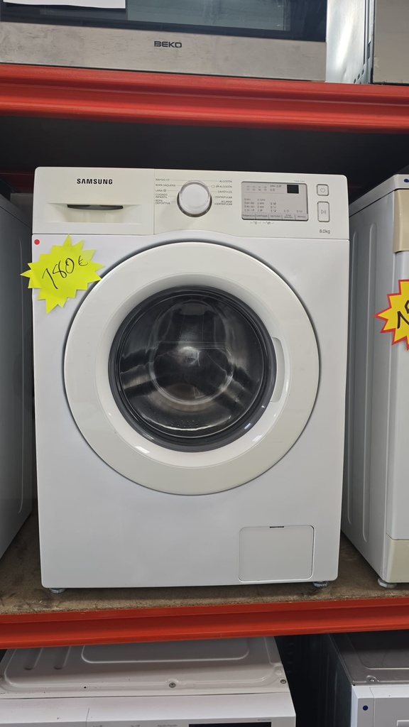 R0406282 LAVADORA 8 KG SAMSUNG 1200RPM BLANCA