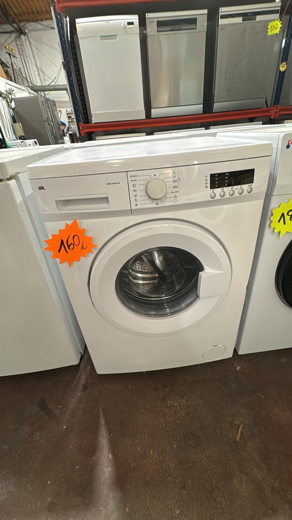 R7404883 LAVADORA 6 KG OK OWM 16033 A2 1000 RPM CON LAVADO RÁPIDO BLANCA