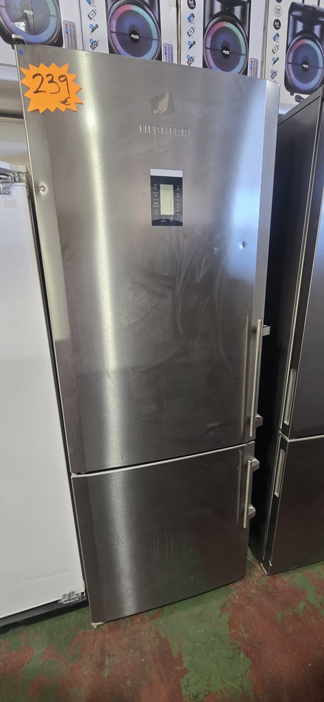 998858300 FRIGORIFICO COMBI 200X70 LIEBHERR ACERO INOX NO FROST 