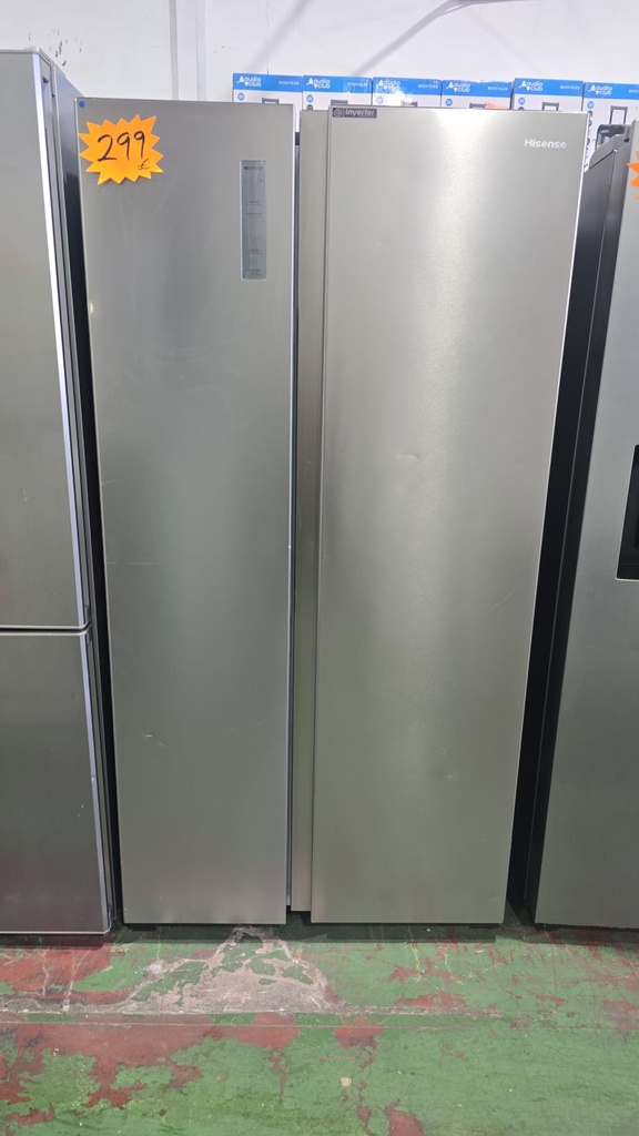 RS677N4BIE AMERICANO HISENSE 178X91 CM ACERO INOX NO FROST