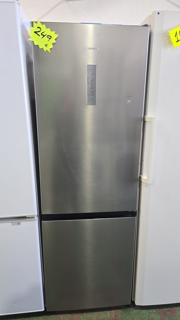 FRIGORIFICO COMBI 177X60 HISENSE ACERO INOX MOD. RB372N4CCD