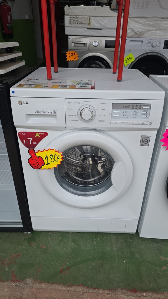 LAVADORA 7 KG LG INVERTER MODELO F10B9QDW
