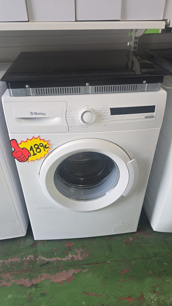 LAVADORA 7 KG BALAY A+++ MODELO 3TS60107