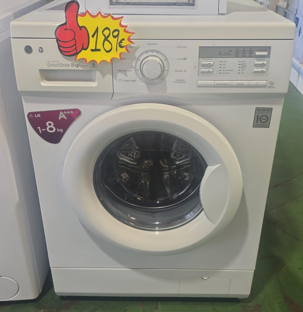 LAVADORA 8 KG BOSCH MOD. F1086TDW CLASE A+++ INVERTER DIRECTDRIVE (MALAGA)