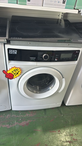 10SEXTUS LAVADORA 6 KG NEW POL SISTEMA ECOLOGIC A+ 1000 RPM BLANCA CON LAVADO SÚPER RÁPIDO