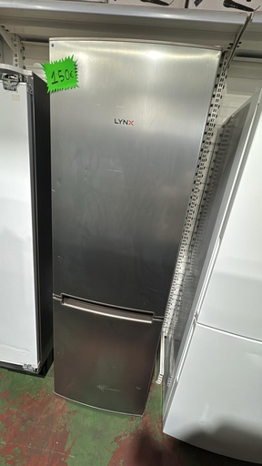 R7449430 FRIGORÍFICO COMBI 185X60 CM LYNX NO FROST PLATEADO