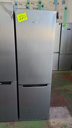 FRIGORIFICO COMBI 180X55 CICLICO BRANDT ACERO MOD. BC8027EX