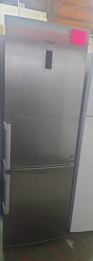 FRIGORIFICO COMBI 185X60 SAIVID ACERO INOX NO FROST 