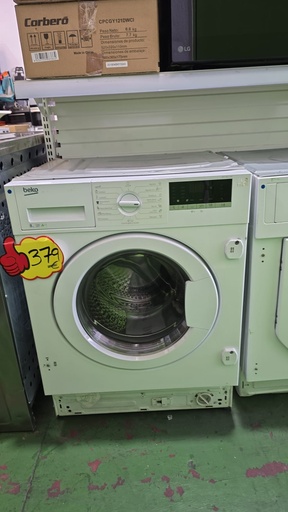 LAVADORA 8 KG BEKO INTEGRABLE A++ 1200 RPM MODELO WITV862XW0