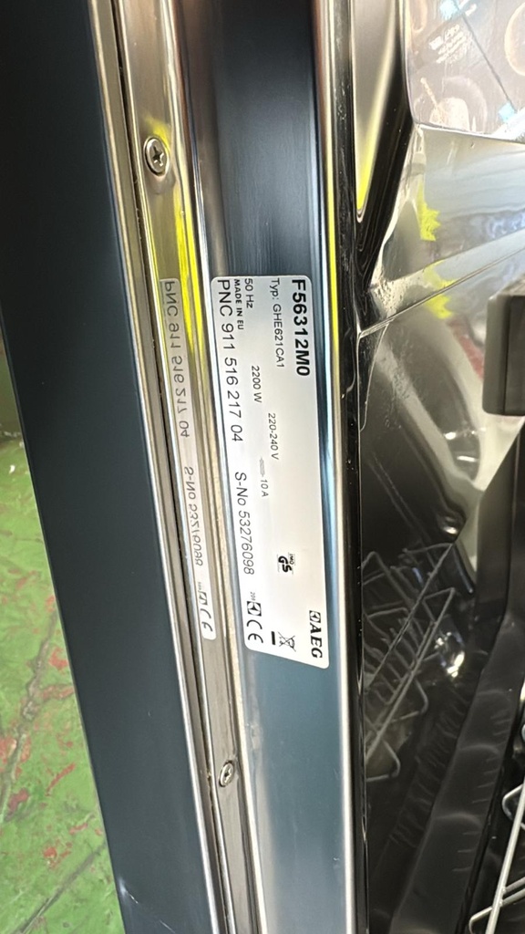 F56312M0 LAVAVAJILLAS 60 CM AEG INOXIDABLE