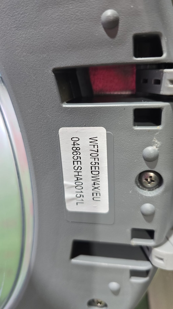 LAVADORA 8 KG SAMSUNG ACERO INOX MOD. WF70F5EDW4X