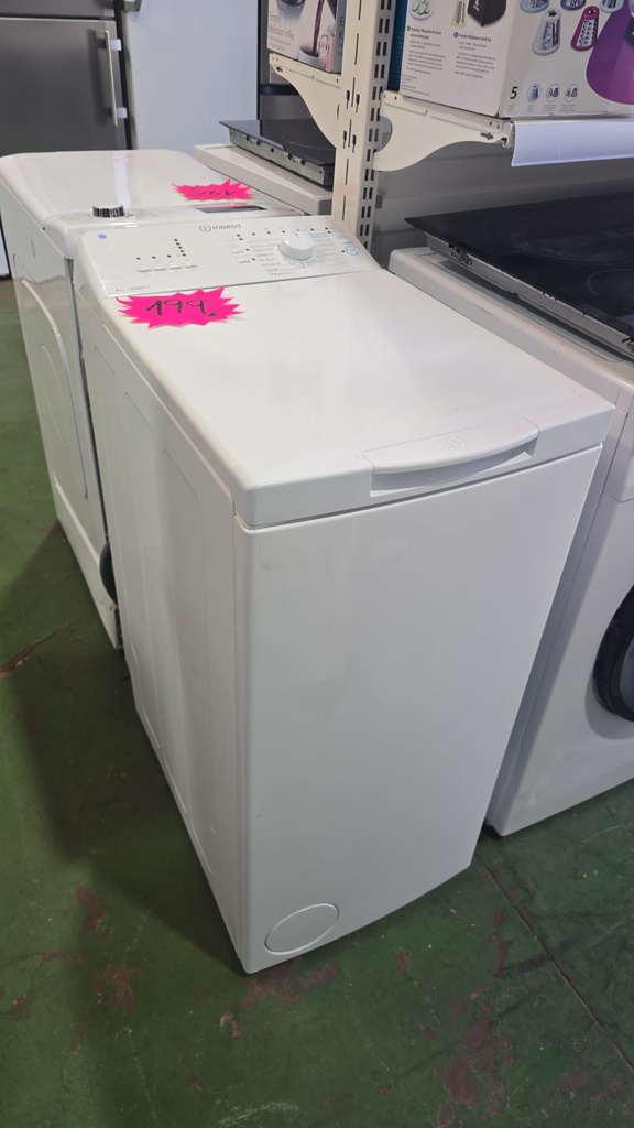 LAVADORA CARGA SUPERIOR 6 KG INDESIT MODELO BTWL60300SP