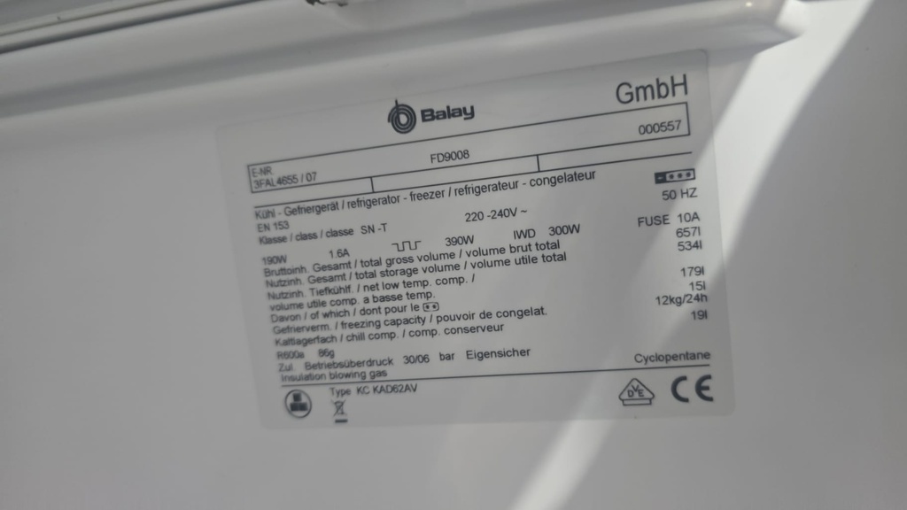 AMERICANO BALAY 175X90 CM MODELO FD9008