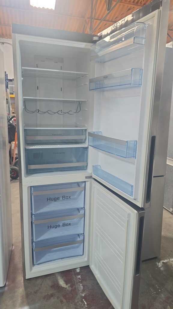 FRIGORIFICO COMBI 188X60 HAIER ACERO INOX MODELO CFL633CF