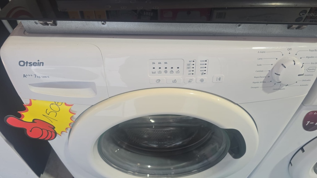 LAVADORA 7 KG OTSEIN BLANCA A+++ 1200RPM (MALAGA)