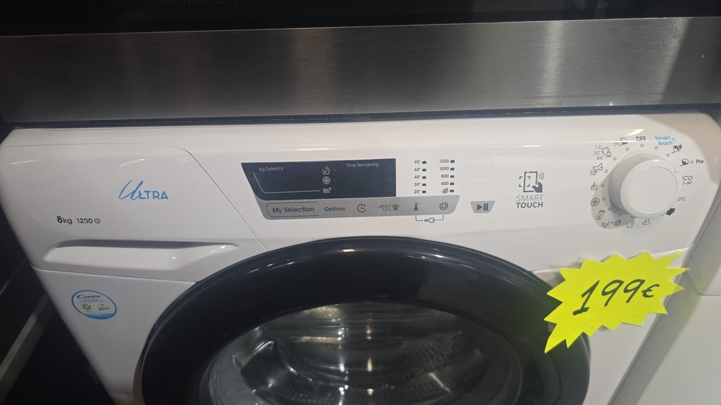 LAVADORA 8 KG CANDY ULTRA 1200RPM BLANCA (MALAGA)