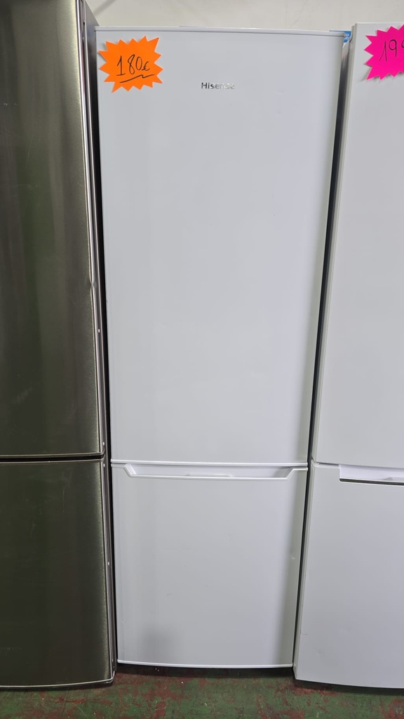 FRIGORIFICO COMBI 180X55 CM HISENSE CICLICO BLANCO MOD. RB343D4BW1
