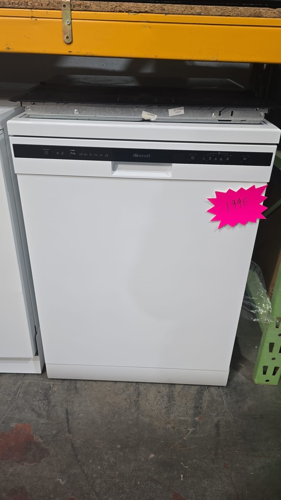 LAVAVAJILLAS BRANDT MOD. DFP3129DW BLANCO 12 CUBIERTOS