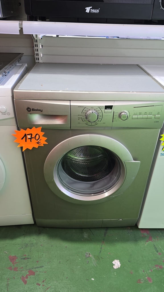 LAVADORA 6 KG BALAY ACERO INOX. MOD. TS660X