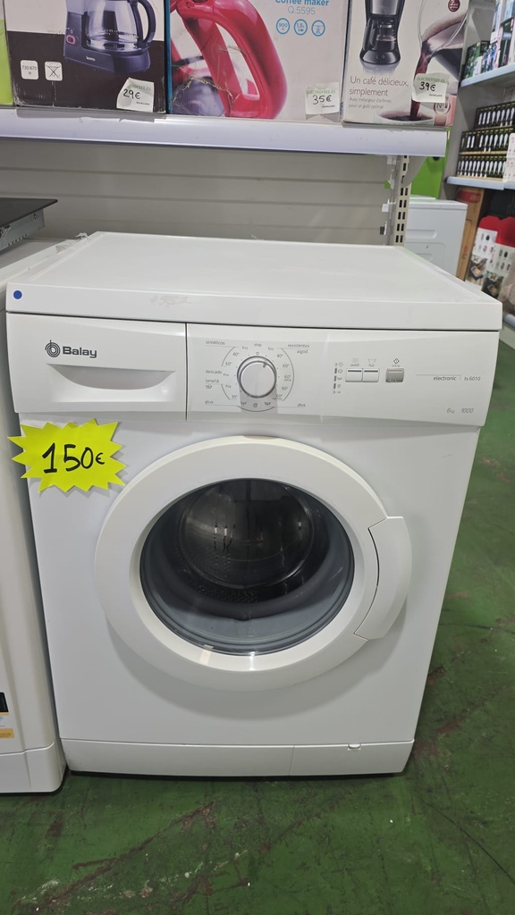 LAVADORA 6 KG BALAY MOD. TS6010