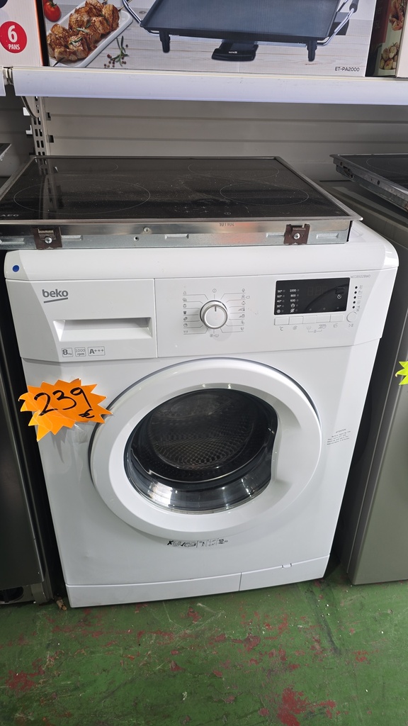 LAVADORA 8 KG BEKO A+++ MODELO WCC8502BWO
