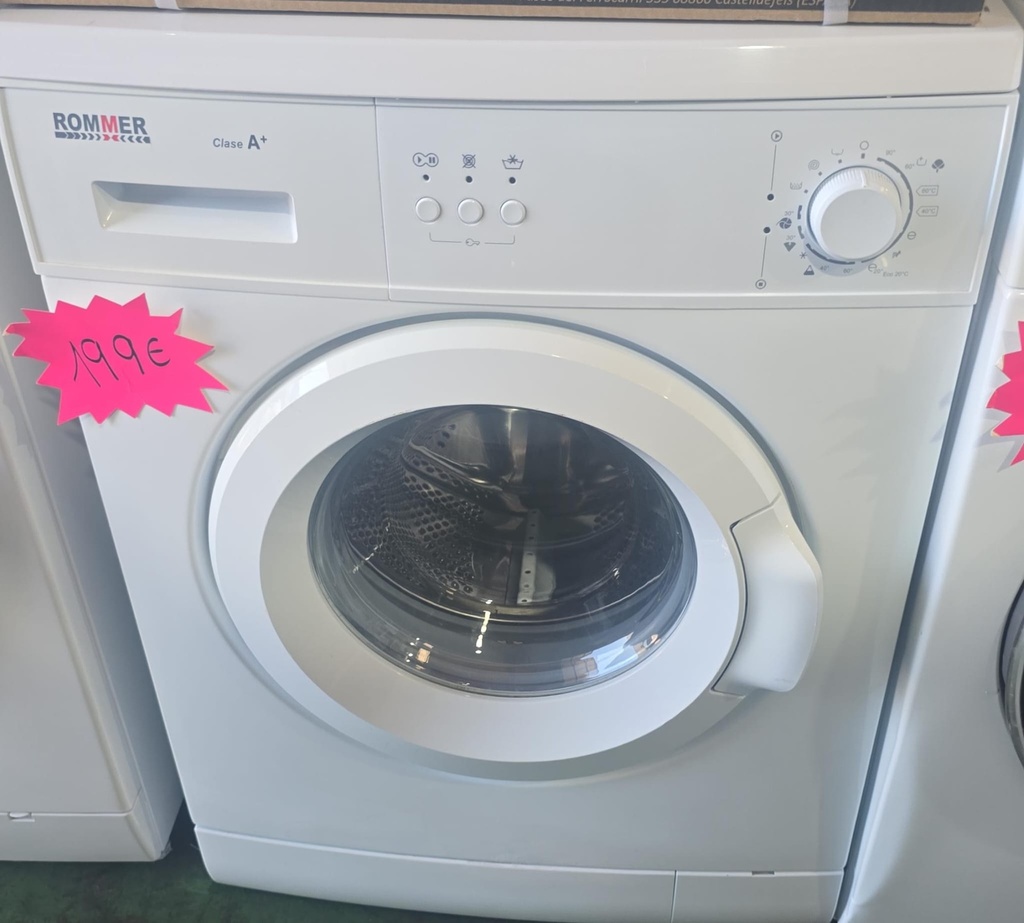 LAVADORA 5 KG ROMMER BLANCA A+ MOD. GREEN550A+ (MALAGA)