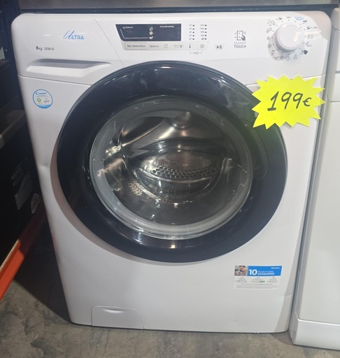 LAVADORA 8 KG CANDY ULTRA 1200RPM BLANCA (MALAGA)